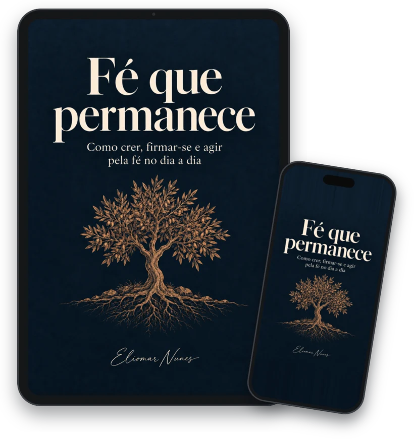 Fé que permanece no iPad e no celular