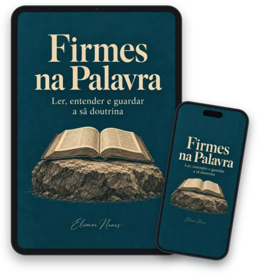 Livro Firmes na Palavra