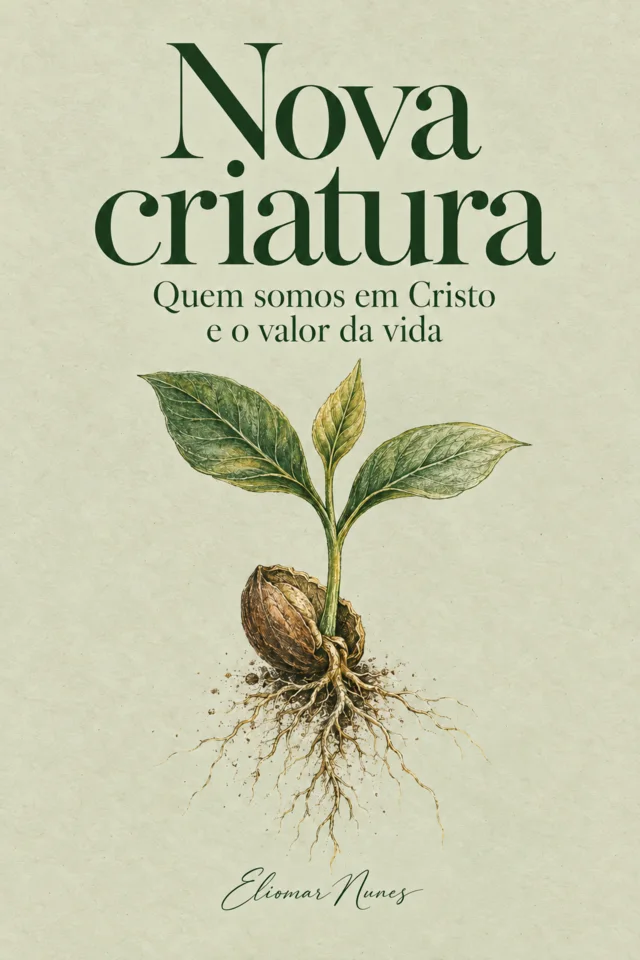 Capa do livro Nova criatura