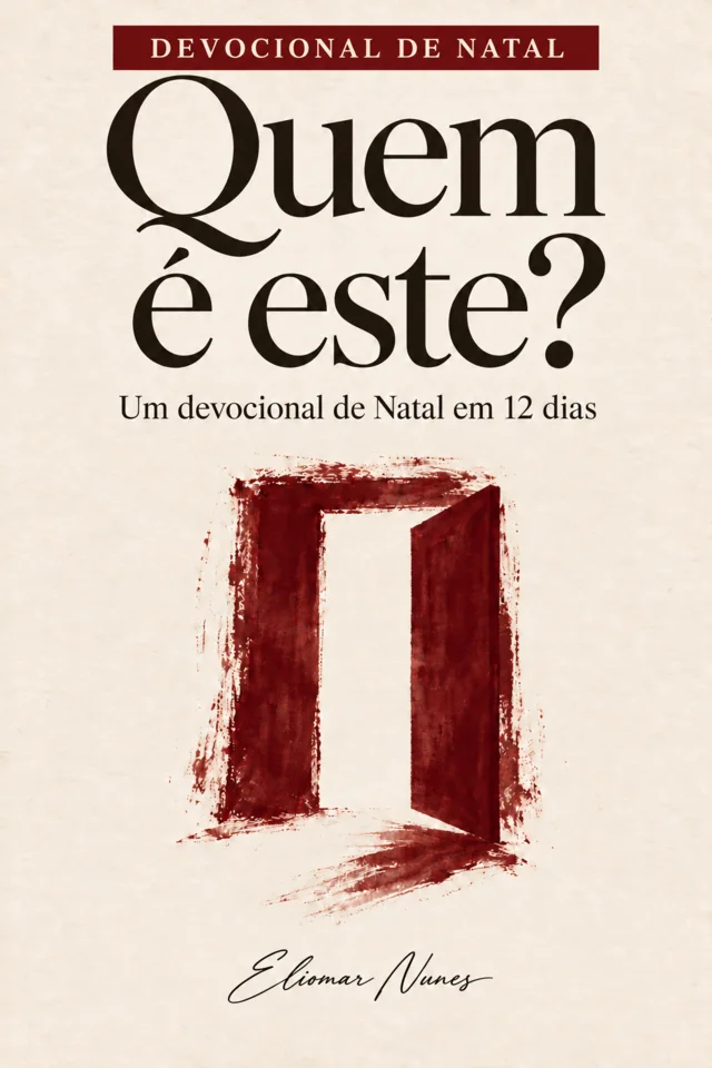 Capa do livro Quem é este? - Devocional de Natal